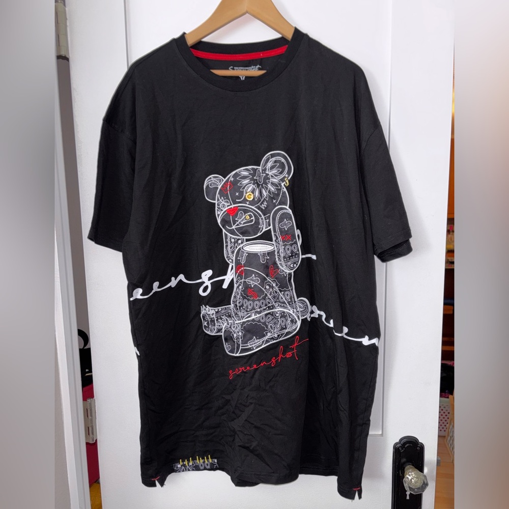 Screenshot Black Graphic T-Shirt